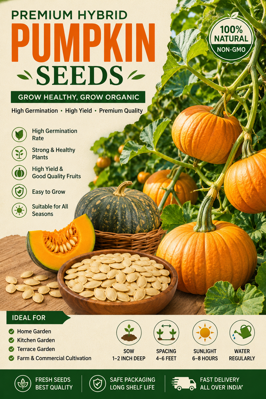 Sweet Cream Pumpkin Seeds