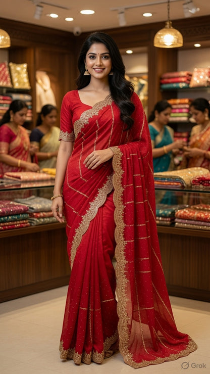 Jimmychoo Saree